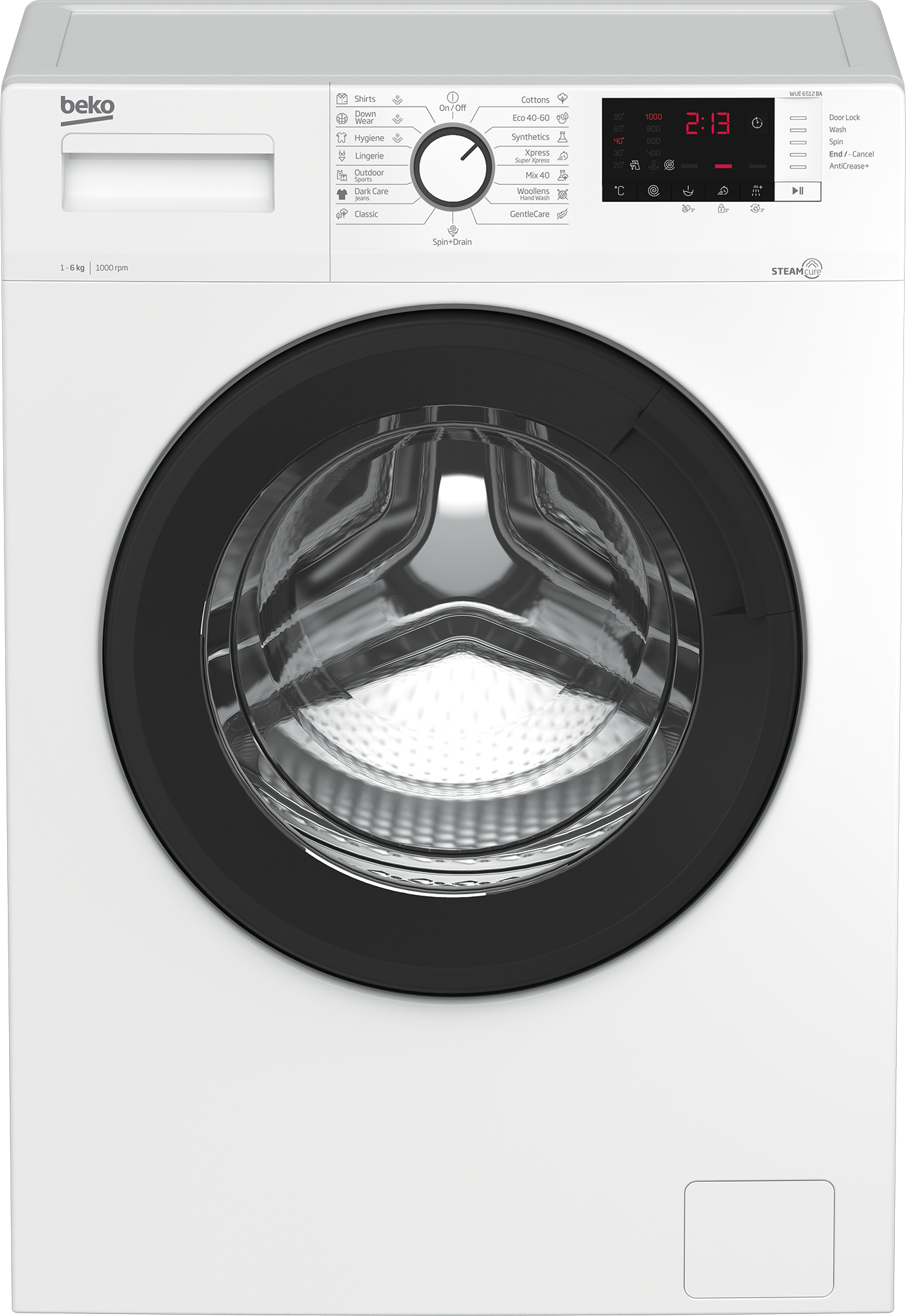 Beko WUE 6612 BA — vue 1 sur 7