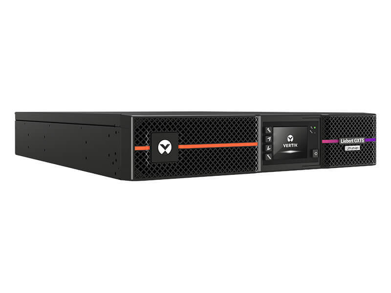 Vertiv Liebert GXT5LI-3000IRT2UXL strömskydd (UPS) Dubbelkonvertering (Online) 3 kVA 2700 W 7 AC-utgångar