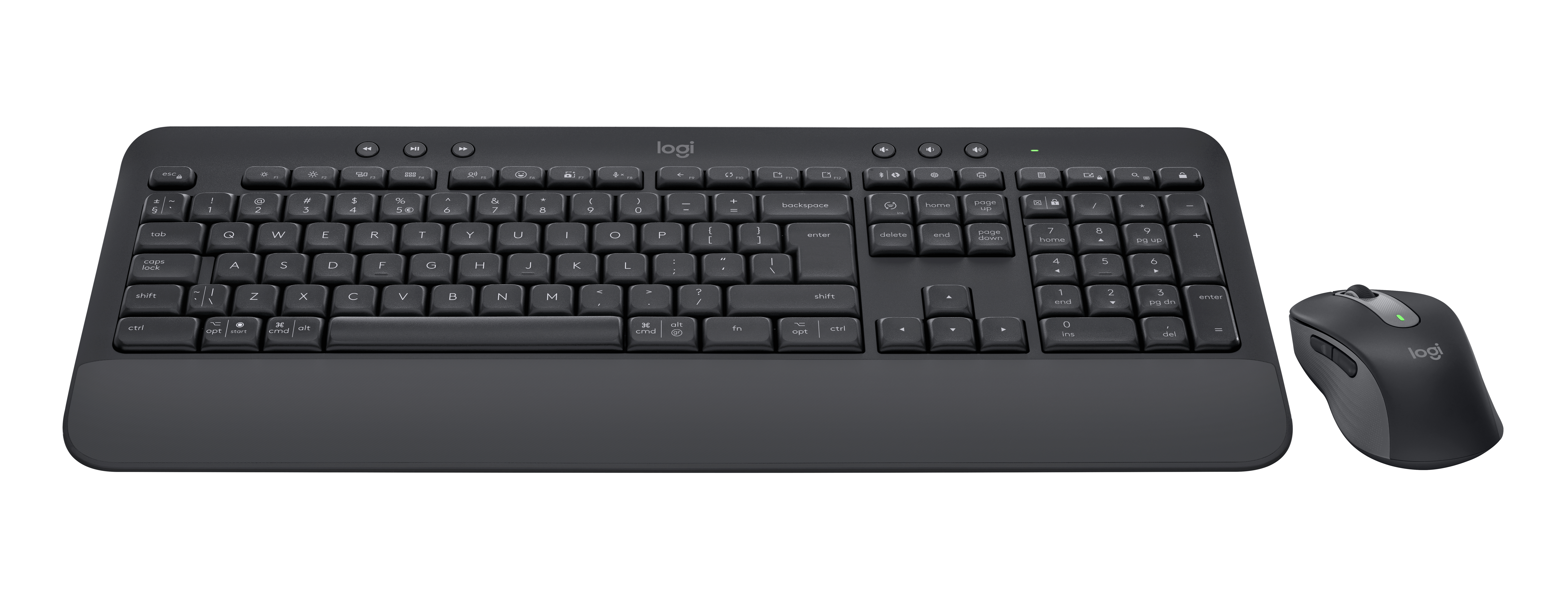 Logitech Signature MK650 Combo For Business toetsenbord Inclusief draadloos + Bluetooth QWERTY UK International Grafiet | RedShell