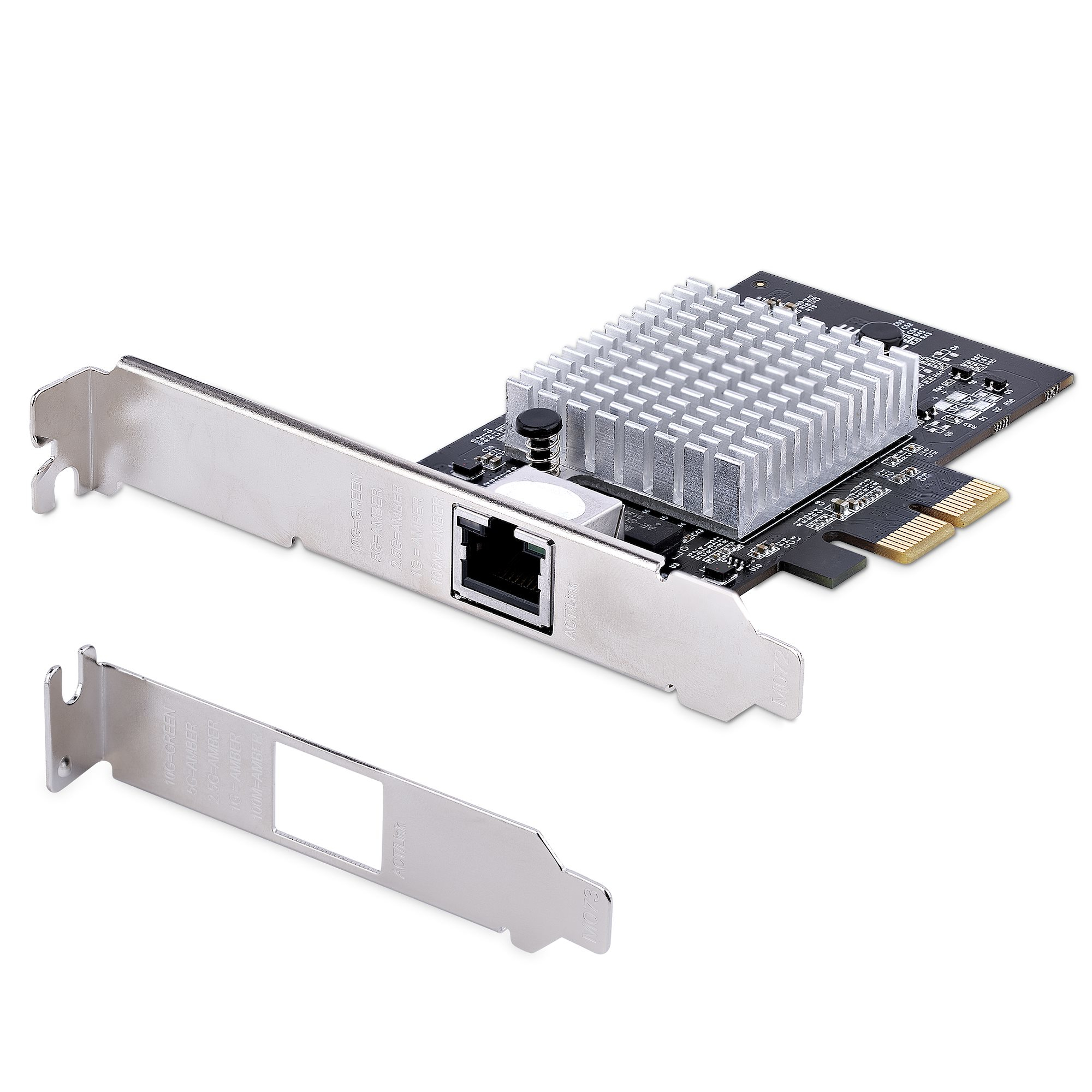 صورة بطاقة شبكة StarTech.com ST10GSPEXNB2 بمنفذ واحد 10 جيجابت في الثانية PCIe