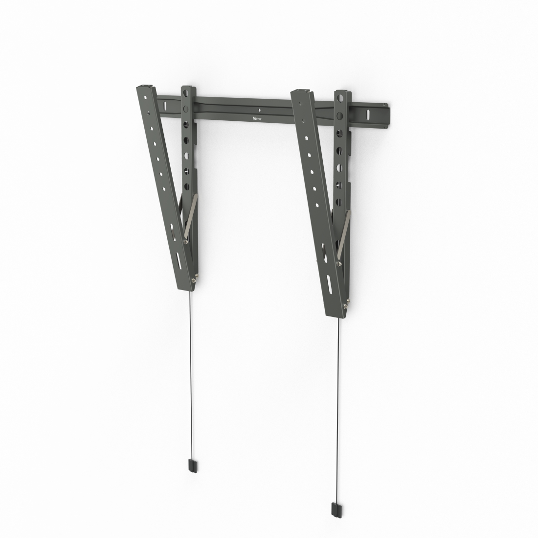 Hama - Soporte de pared inclinable Hama Extra Slim para TV 37" a 90" Antracita.