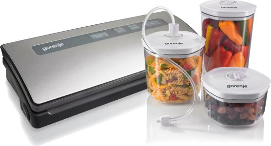 Resim Gorenje VS120ES Vakum Makinesi, 800 mbar, 120W, Gri