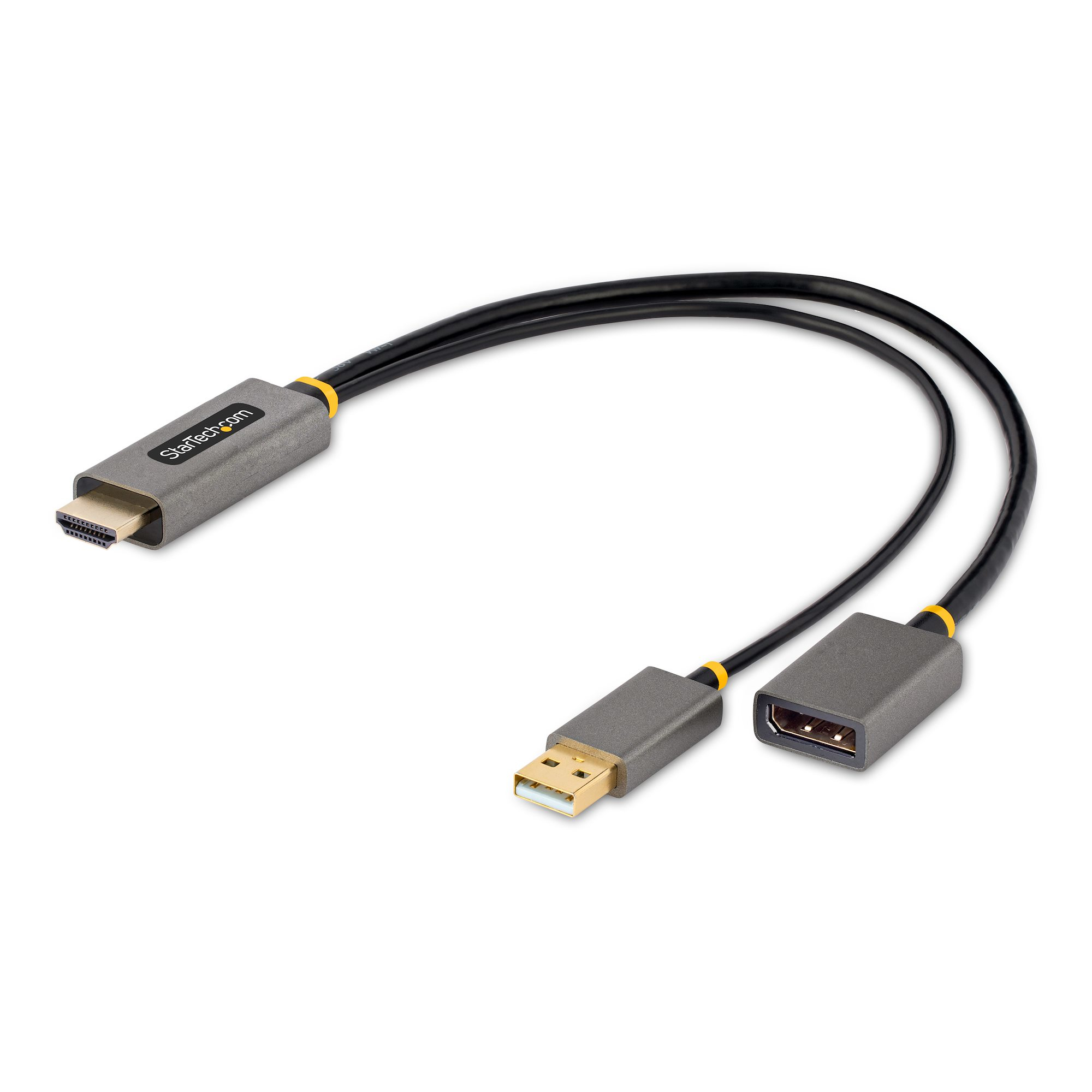 Adaptador de Video StarTech.com - HDMI A DisplayPort - 4K - Alimentación USB - 128-HDMI-DISPLAYPORT Adaptador de Video StarTech.com - HDMI A DisplayPort - 4K - Alimentación USB - 128-HDMI-DISPLAYPORT