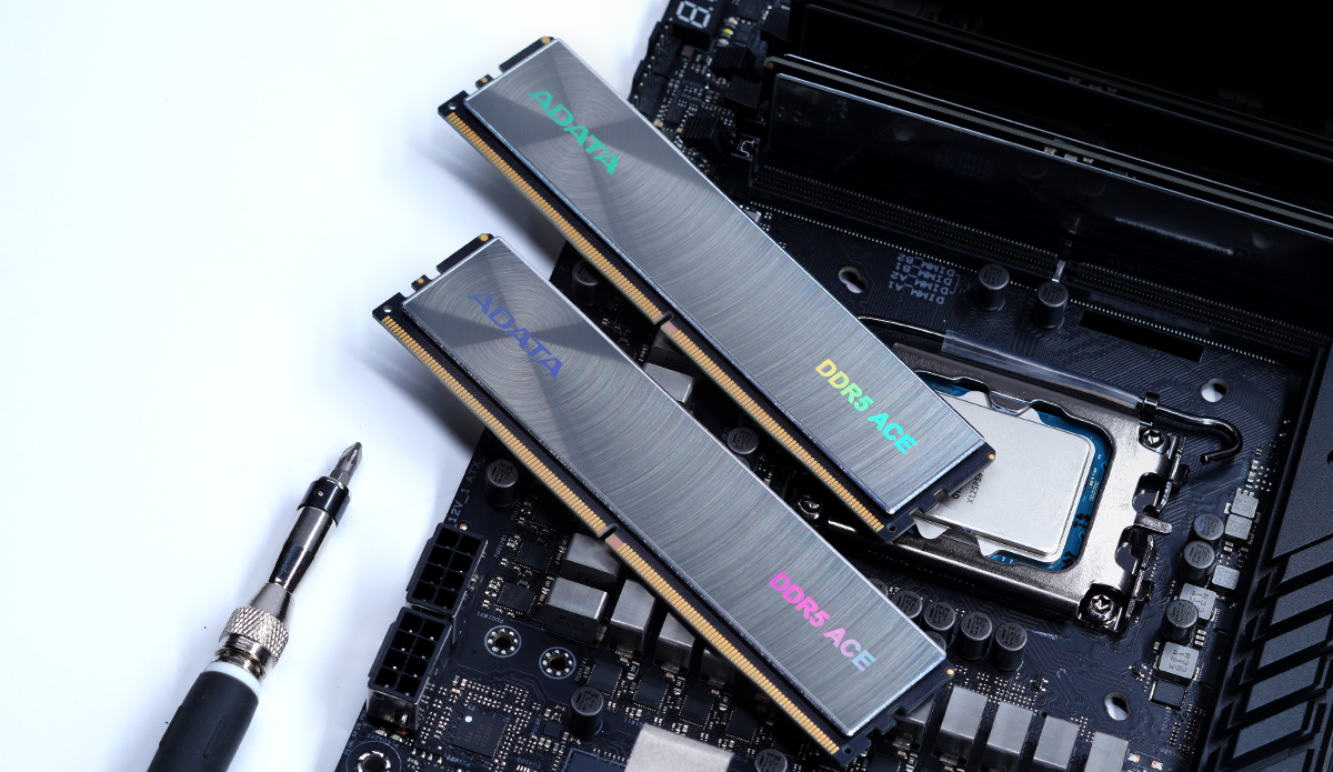 Memoria RAM ADATA ACE - DDR5 - 32GB (2x16GB) - 6400MHz - UDIMM - para PC - AC5U640016G-DCAC Memoria RAM ADATA ACE - DDR5 - 32GB (2x16GB) - 6400MHz - UDIMM - para PC - AC5U640016G-DCAC