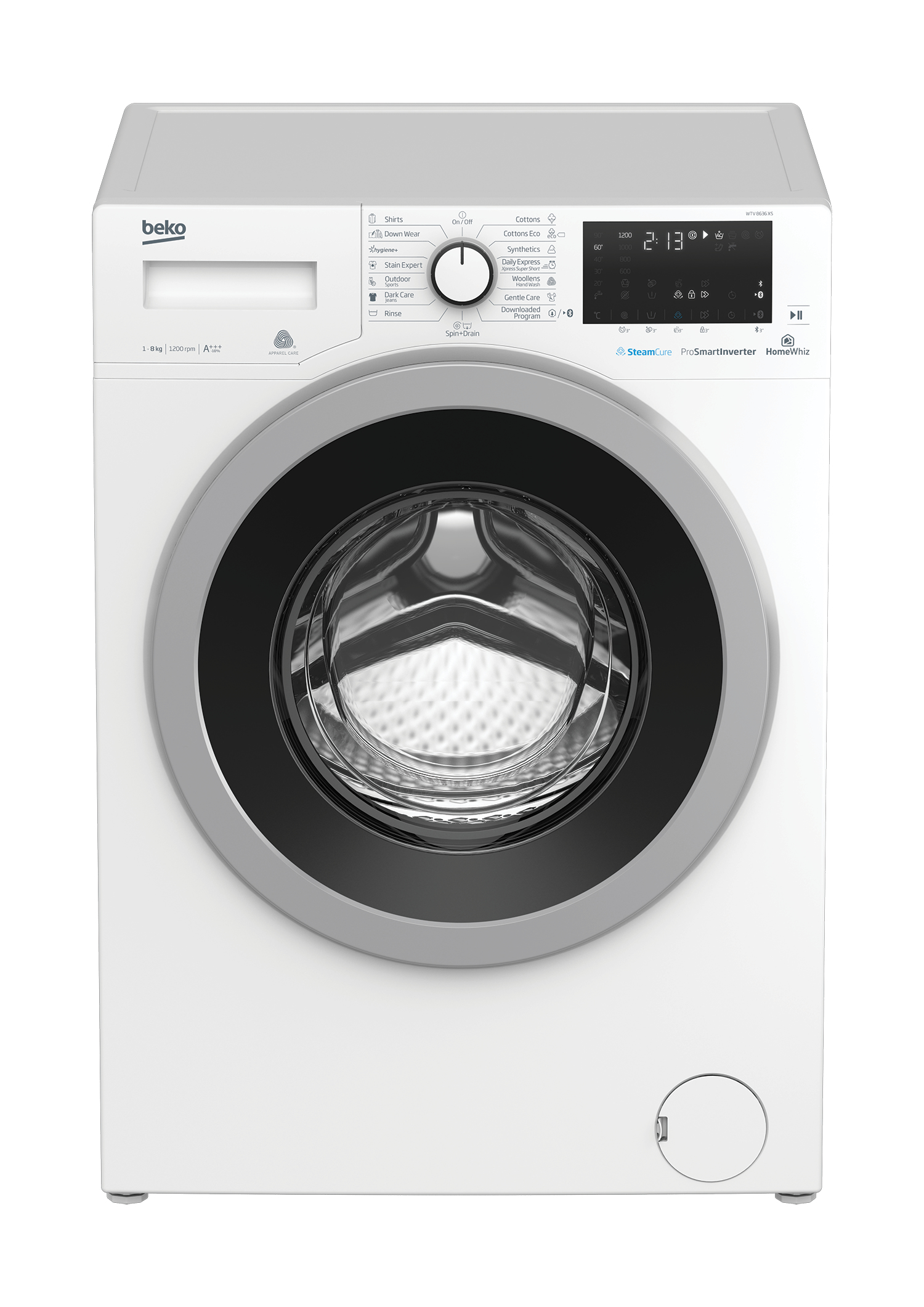 Beko WTV 8636 XS — vue 1 sur 2