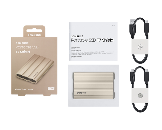 Samsung MU-PE1T0K/WW external solid state drive 1 TB USB Type-C 3.2 Gen 2 (3.1 Gen 2) Beige image 12