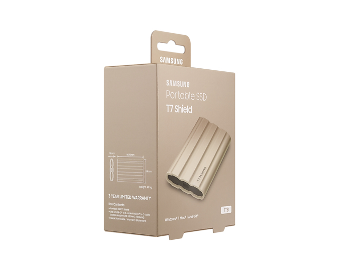 Samsung MU-PE1T0K/WW external solid state drive 1 TB USB Type-C 3.2 Gen 2 (3.1 Gen 2) Beige image 10