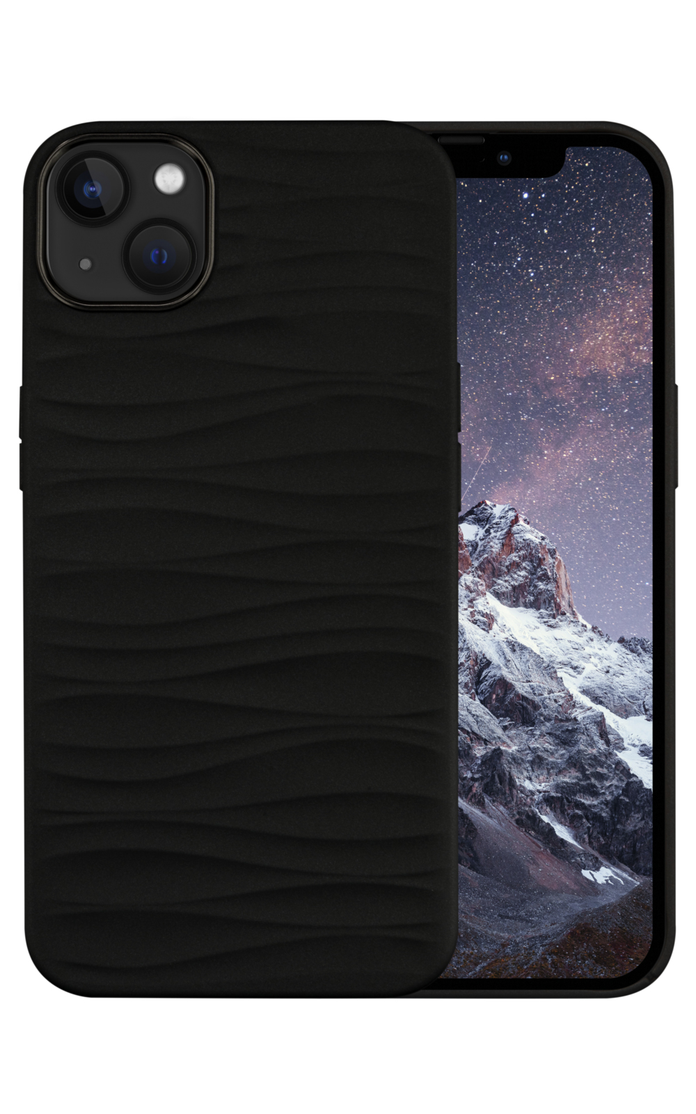 dbramante1928 Dune - Back cover for mobile phone - 100% recycled plastic - black - for Apple iPhone 14 Plus