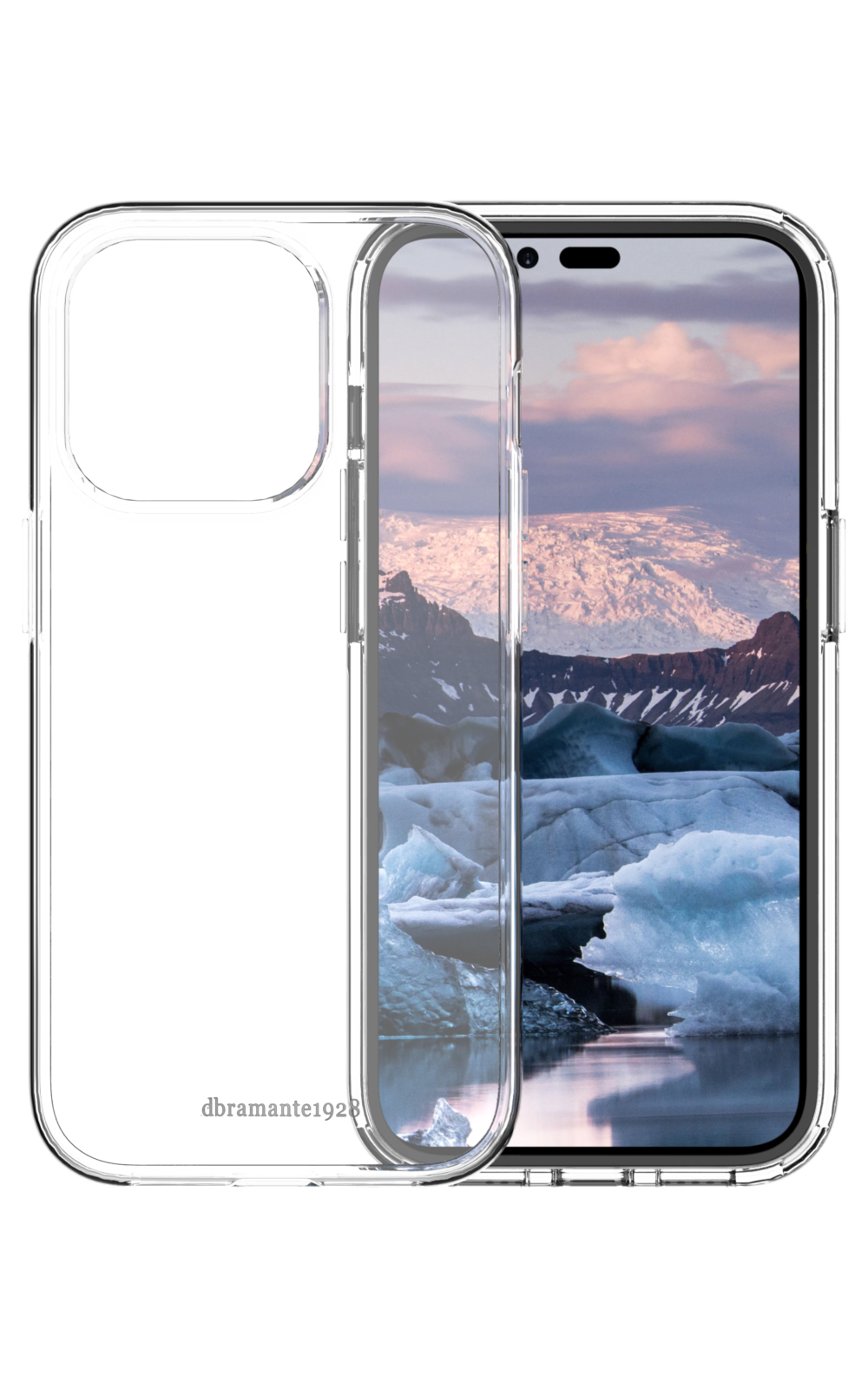 dbramante1928 Iceland Pro - Back cover for mobile phone - snap-on - 100% recycled plastic - clear - for Apple iPhone 14 Pro