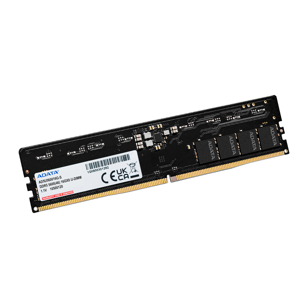Memoria RAM ADATA AD5U560016G-S - DDR5 - 16GB - 5600MHz - UDIMM - para PC - AD5U560016G-S Memoria RAM ADATA AD5U560016G-S - DDR5 - 16GB - 5600MHz - UDIMM - para PC - AD5U560016G-S