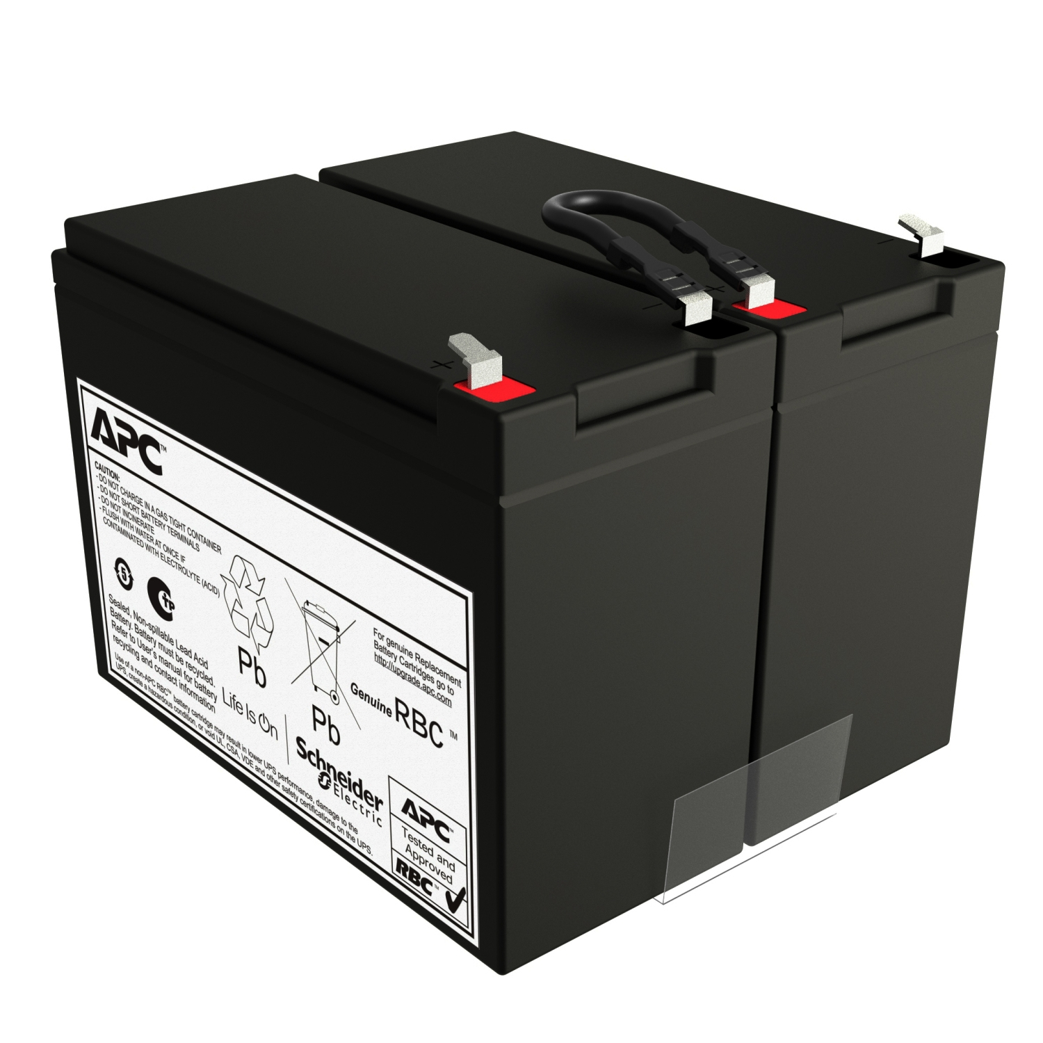 APC - UPS battery - VRLA - 2 x battery - Lead Acid - 10 Ah - 0U - for Easy UPS SMV SMV1500A, SMV1500A-CA, SMV1500AI-MS, SMV1500CAI