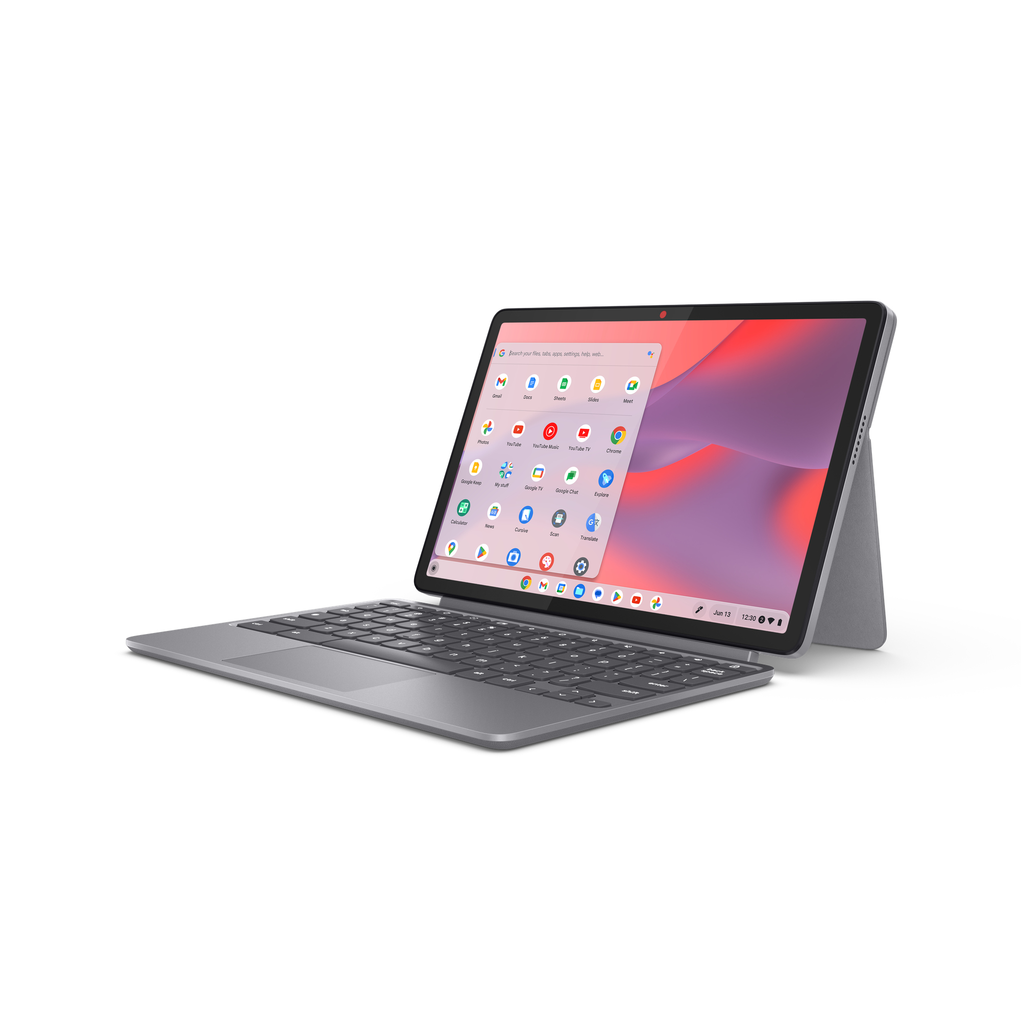 LENOVO - Chromebook convertible 2 en 1 Lenovo Duet 11M889, MTK Kompanio 838, 8GB, 128GB eMMC, 10,95', ChromeOS + 3 Meses Google AI Pro con Gemini Pro y 5TB. - imagen 5