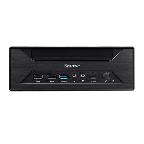 Shuttle Barebone slim XH610        SO-DDR4  black