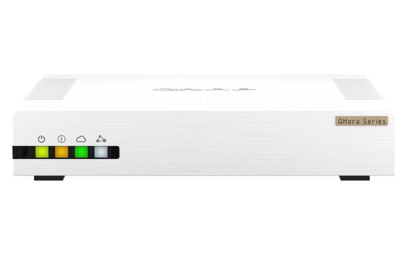 QNAP QHora-321 kabelansluten router 2.5 Gigabit Ethernet Vit