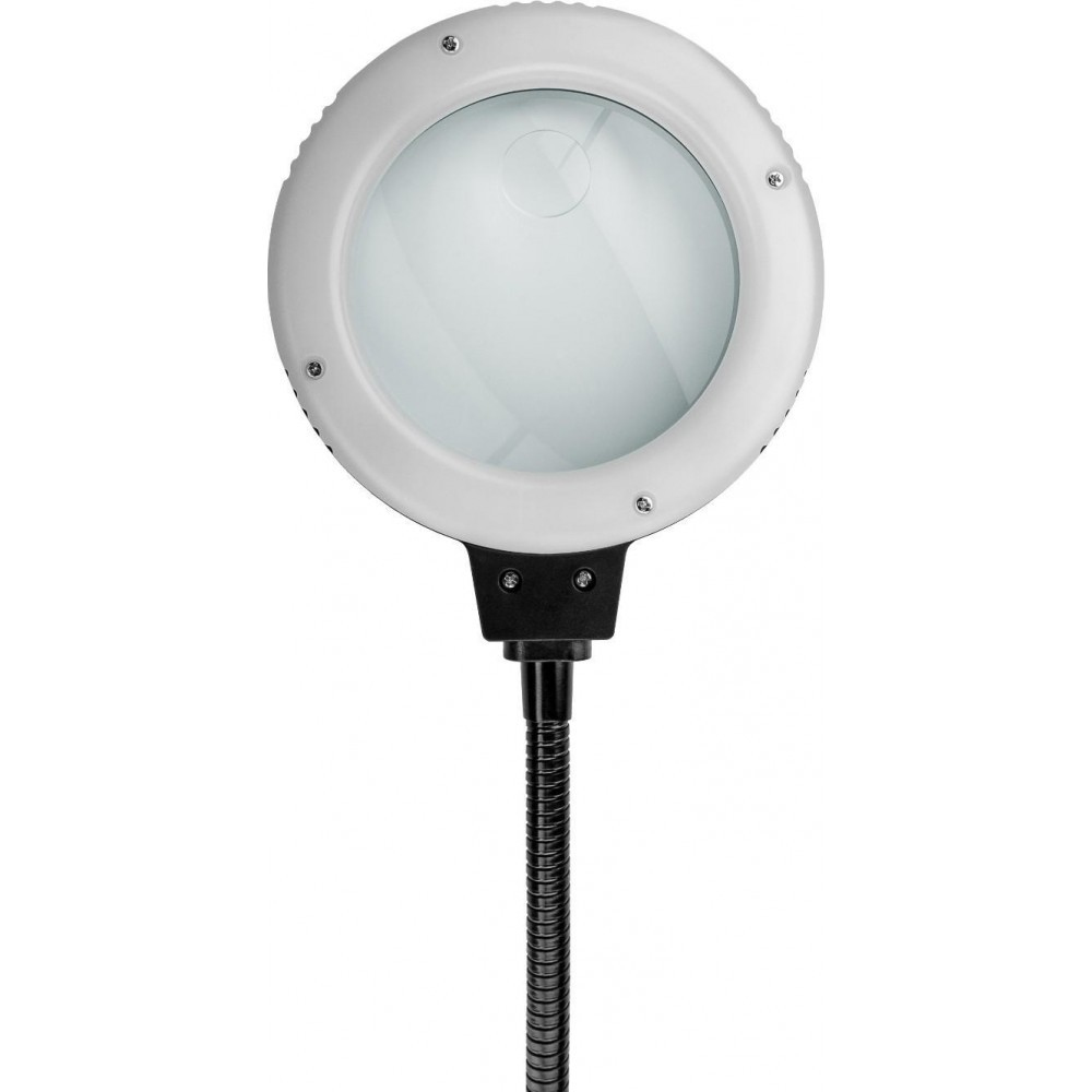 صورة مصباح تكبير Techly I-TOOL-SD-241TY بإضاءة LED، تكبير 3x، عدسة 9 سم، أسود