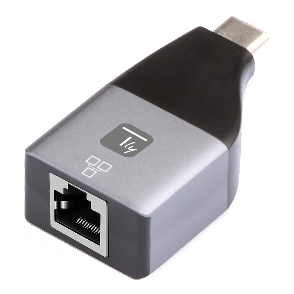 Techly IADAP USBC-ETGIGA scheda di rete e adattatore Ethernet 1000 Mbit/s