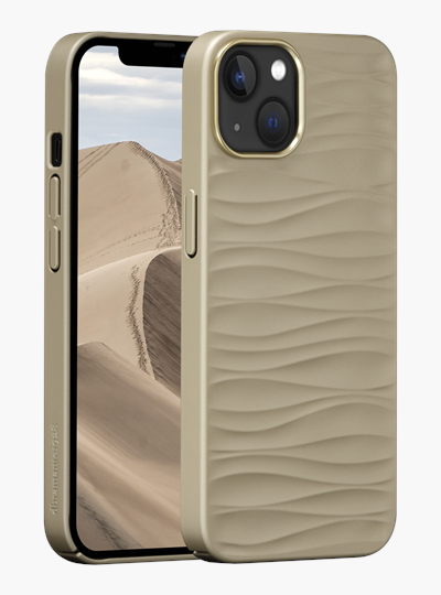 dbramante1928 Dune - Back cover for mobile phone - plastic - sand - for Apple iPhone 13