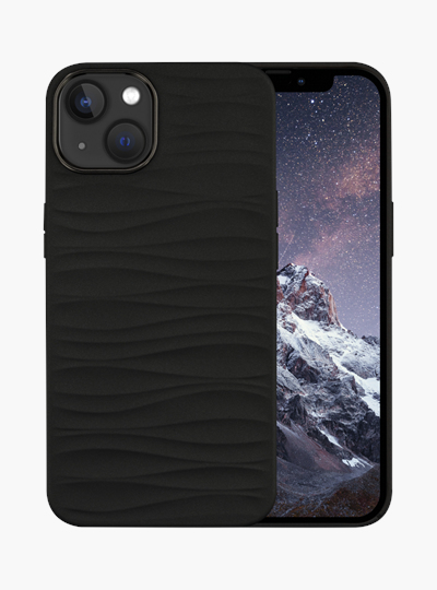 dbramante1928 Dune - Back cover for mobile phone - plastic - black - for Apple iPhone 13