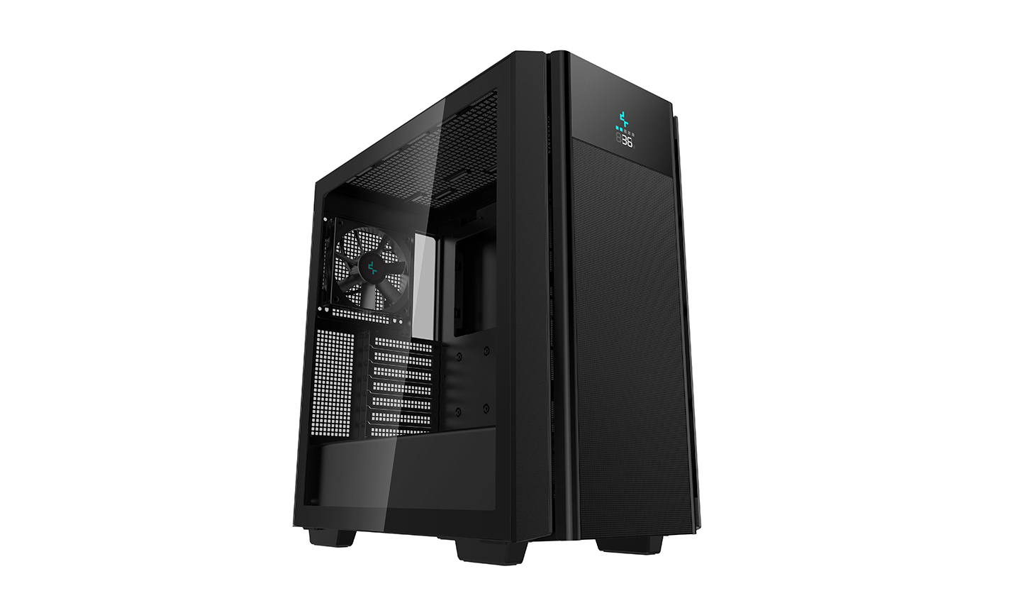 Gabinete Gamer CH510 MESH DIGITAL - Media Torre - E-ATX/ATX/Micro ATX/Mini-ITX - 1 Ventilador - Panel Lateral - R-CH510-BKNSE1-G-1