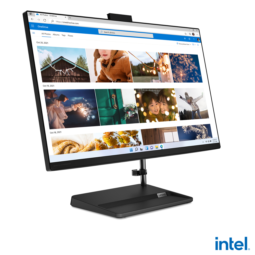 Lenovo IdeaCentre AIO 3 27IAP7 Intel® Core™ i3 i3-1220P 68.6 cm (27″) 1920 x 1080 pixels All-in-One PC 8 GB DDR4-SDRAM 256 GB SSD Windows 11 Home Wi-Fi 6 (802.11ax) Black image 2