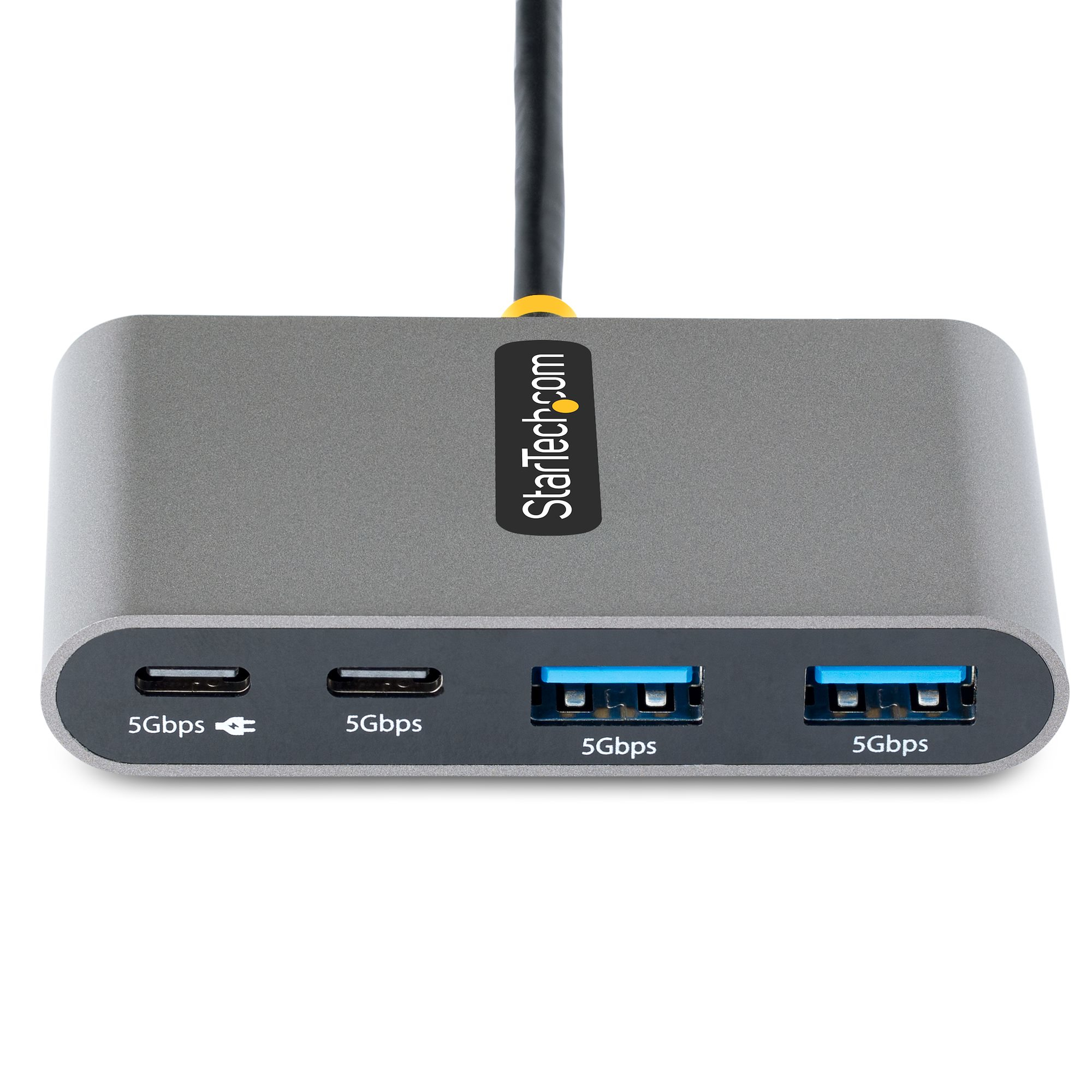 Hub USB StarTech.com - USB-C a 2x USB-A / 2x USB-C - Plata - 5G2A2CPDB-USB-C-HUB Hub USB StarTech.com - USB-C a 2x USB-A / 2x USB-C - Plata - 5G2A2CPDB-USB-C-HUB