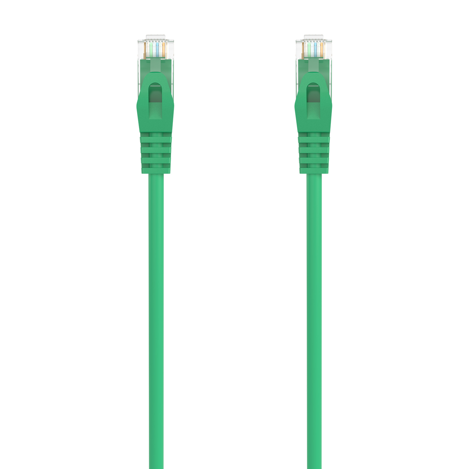 AISENS Cable de Red Latiguillo RJ45 LSZH Cat.6A 500 Mhz UTP AWG24, Verde, 3.0M