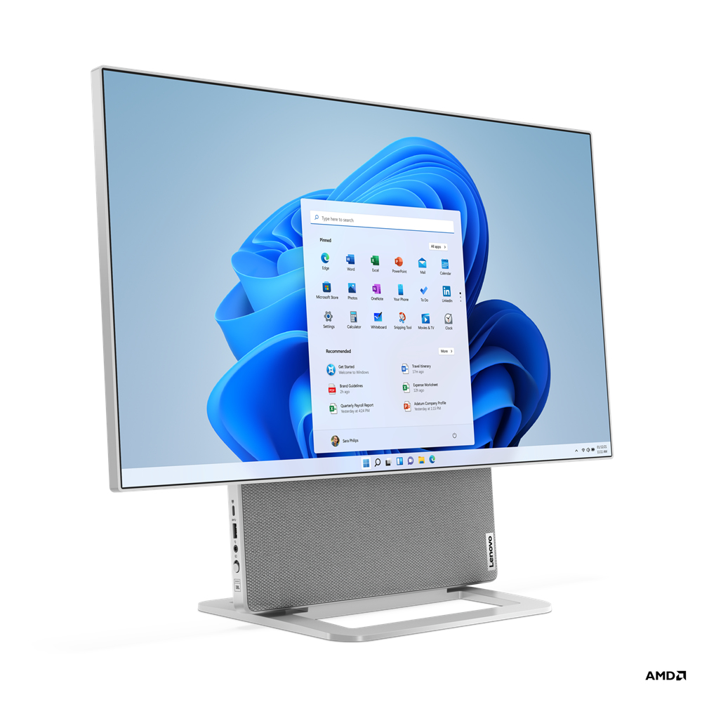 Lenovo Yoga AIO 7 27ARH7 AMD Ryzen™ 7 6800H 68.6 cm (27″) 3840 x 2160 pixels All-in-One PC 32 GB LPDDR5-SDRAM 1 TB SSD AMD Radeon RX 6600M Windows 11 Home Wi-Fi 6 (802.11ax) Grey image 2