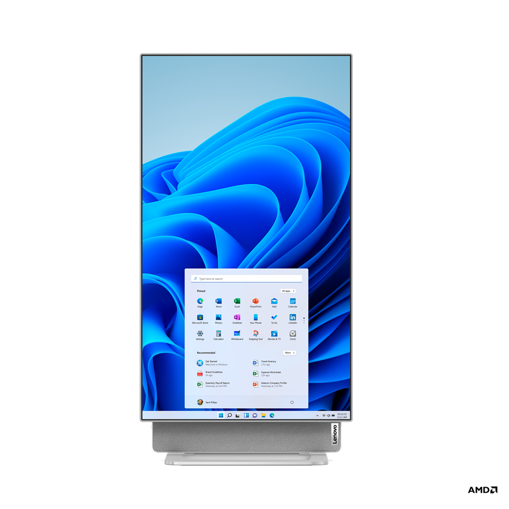 Lenovo Yoga AIO 7 27ARH7 AMD Ryzen™ 7 6800H 68.6 cm (27″) 3840 x 2160 pixels All-in-One PC 32 GB LPDDR5-SDRAM 1 TB SSD AMD Radeon RX 6600M Windows 11 Home Wi-Fi 6 (802.11ax) Grey image 8