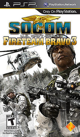 Sony SOCOM: U.S. Navy SEALs Fireteam Bravo 3, PSP Kaasaskantav PlayStation (PSP)