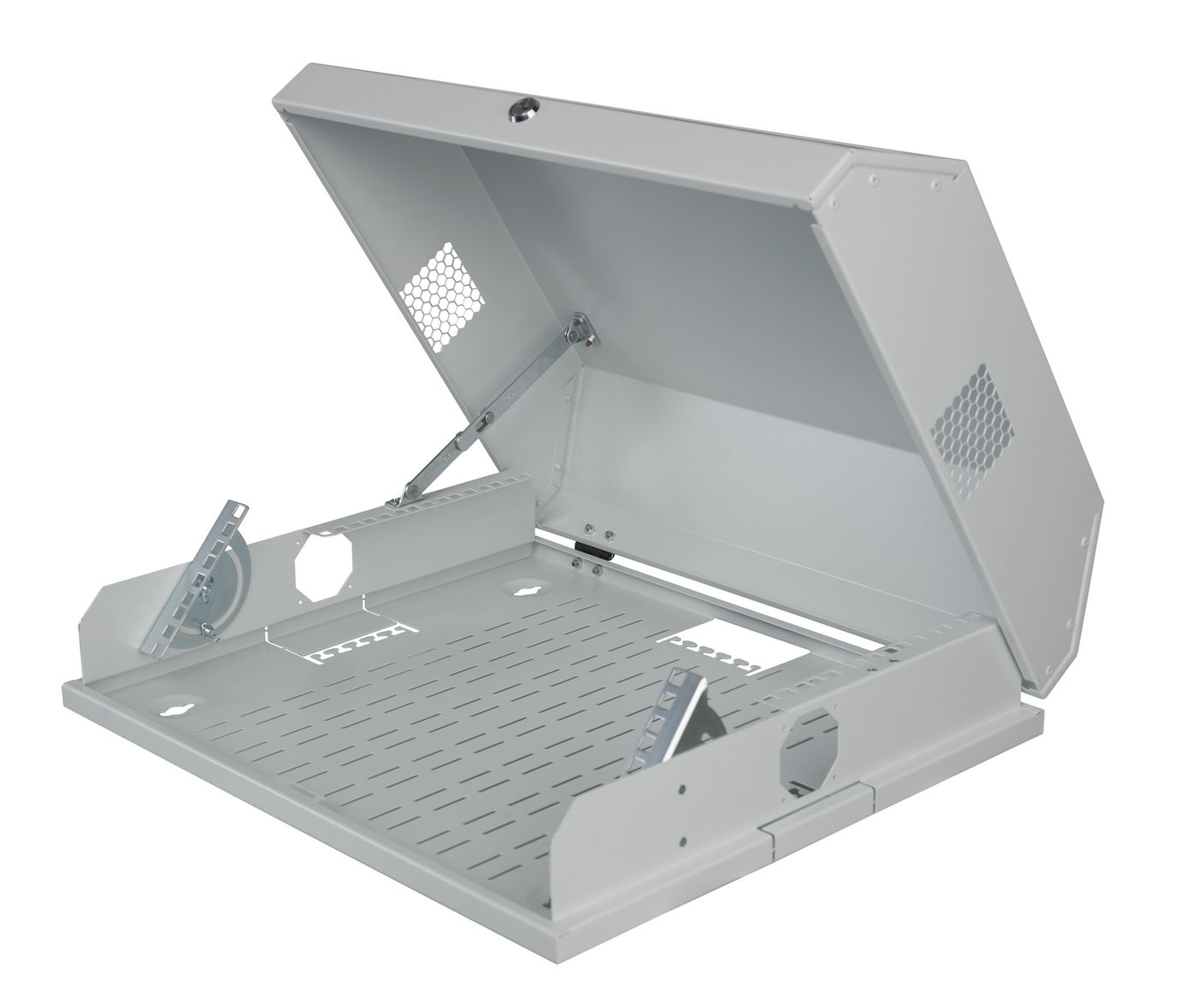Lanview RWSLMWH rack cabinet 8U Wall mounted rack White – image 2