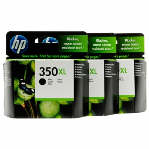HP 350XL ink cartridge 3 pc(s) Original Black