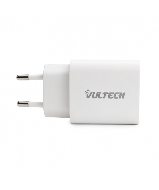 Vultech CC-118QCLWH mobile device charger Universal White AC Fast charging Indoor – image 2