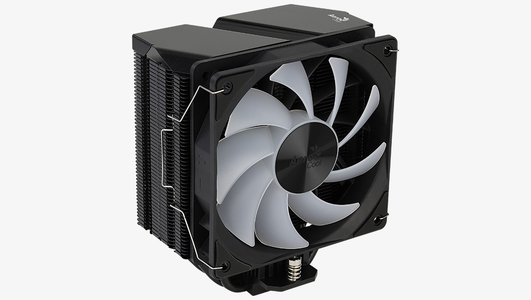 Disipador AeroCool Rime 4 - 4-Pines - 1800 RPM - RGB - Negro - RIME 4 Disipador AeroCool Rime 4 - 4-Pines - 1800 RPM - RGB - Negro - RIME 4