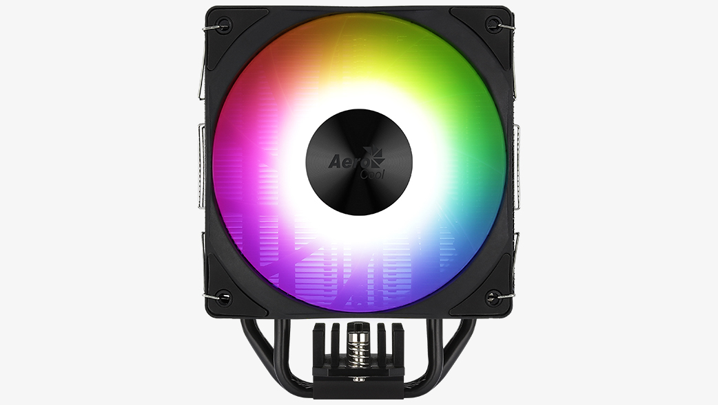 Disipador AeroCool Rime 4 - 4-Pines - 1800 RPM - RGB - Negro - RIME 4 Disipador AeroCool Rime 4 - 4-Pines - 1800 RPM - RGB - Negro - RIME 4