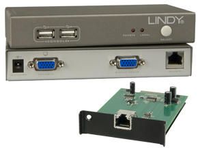 Lindy KVM Extender Module & Receiver