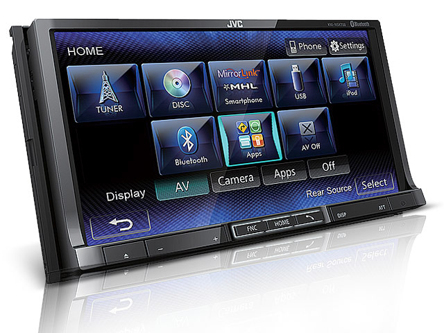 JVC KW-NSX700 car media receiver Black, Grey