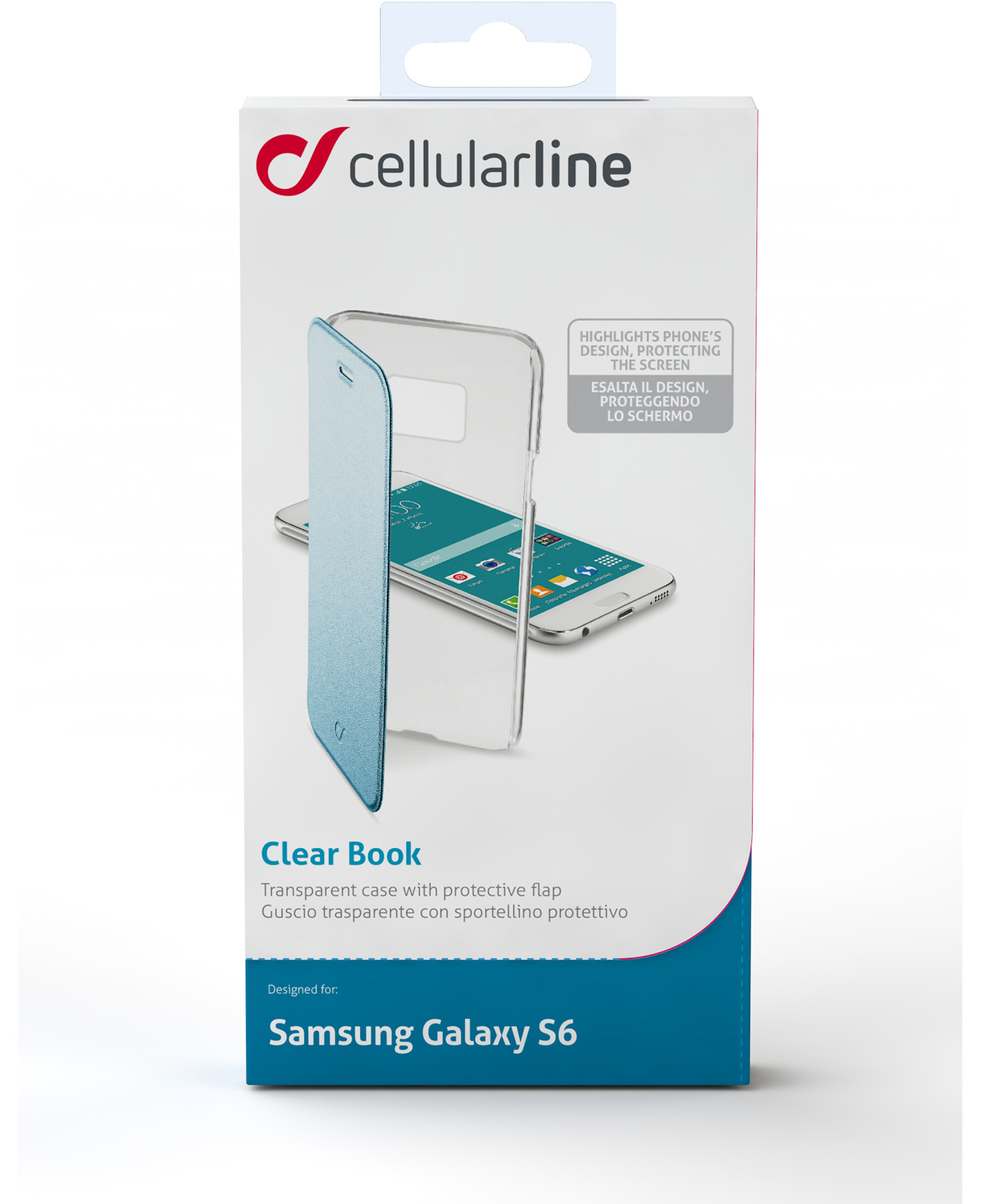 Cellularline Clear Book - Galaxy S6 – image 3
