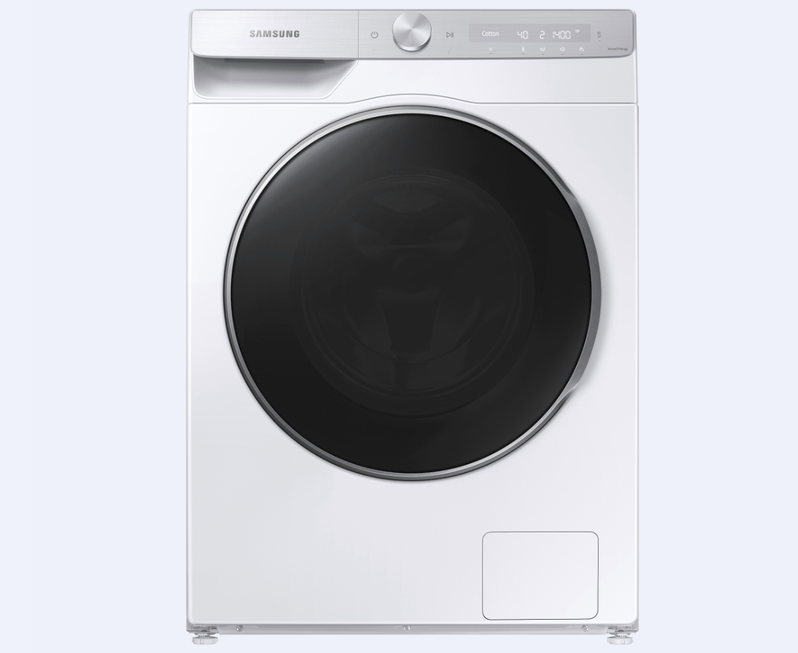 Samsung WD12TP34DSH/AH washer dryer Freestanding Front-load White
