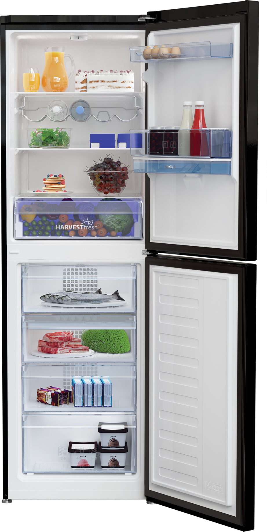 Beko CFG3691DVB Freestanding Frost Free Fridge Freezer with HarvestFresh™ – image 2