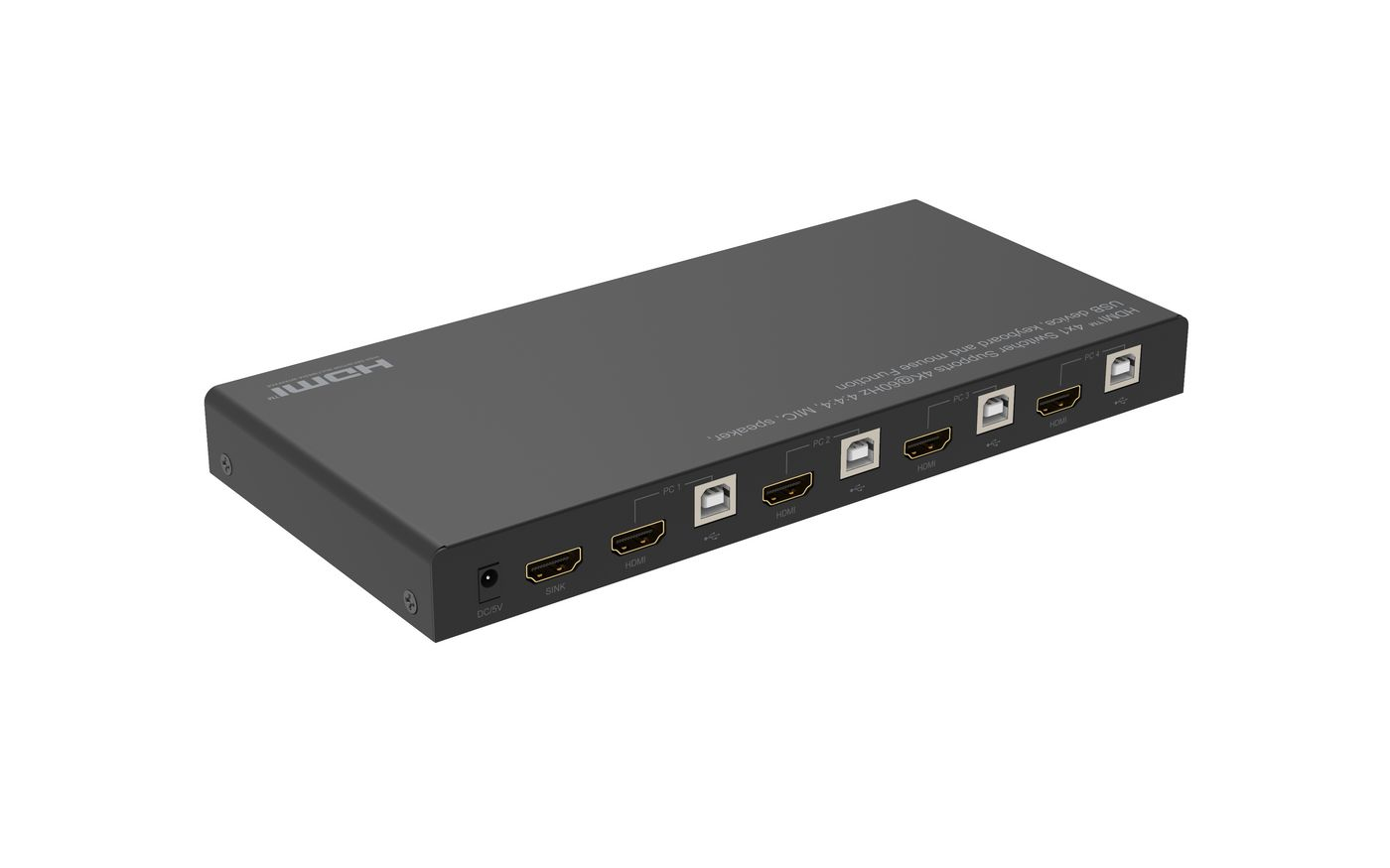 Microconnect MC-HDMIKVM0401-4K KVM switch Black – image 2