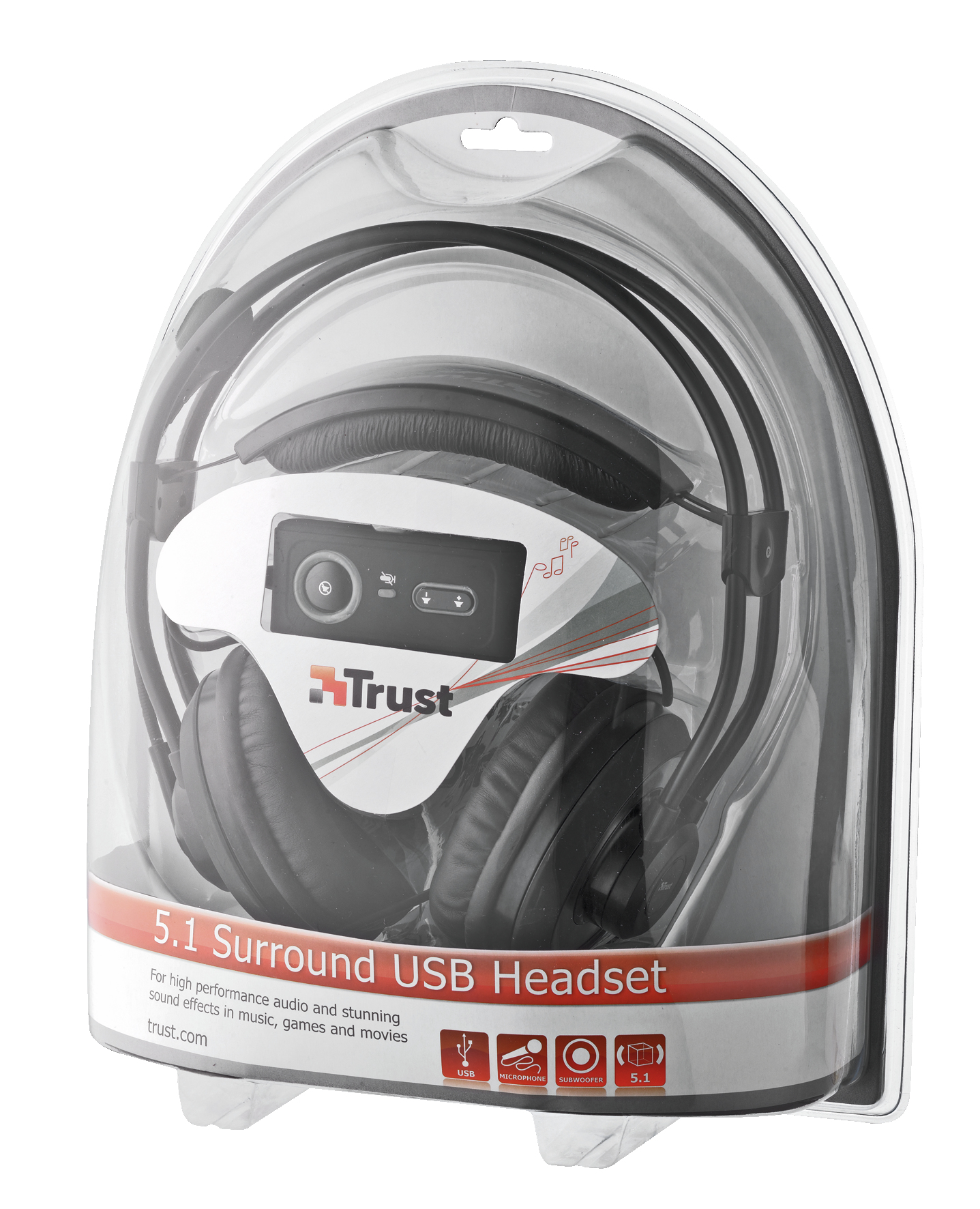 Trust 5.1 Surround USB Headset – image 2