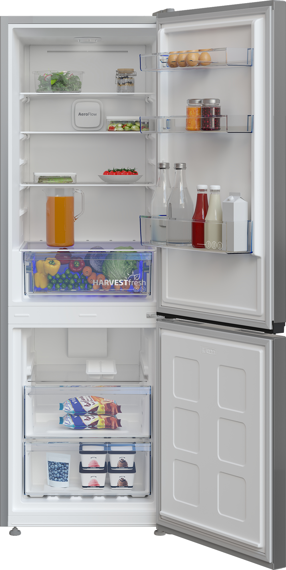 Beko B1RCNA344S fridge-freezer Freestanding – image 5
