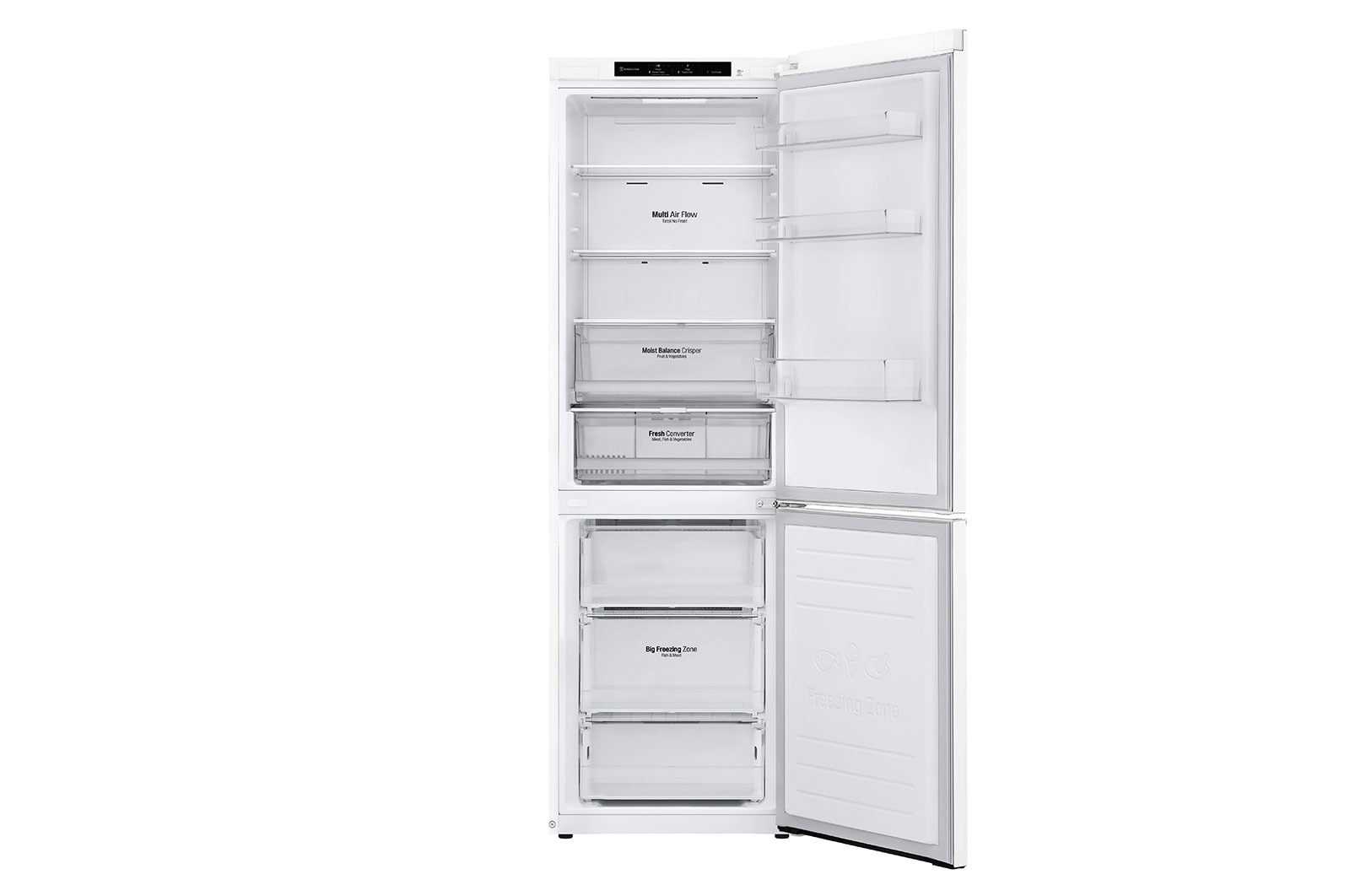 LG GBB61SWGCN fridge-freezer Freestanding – image 7