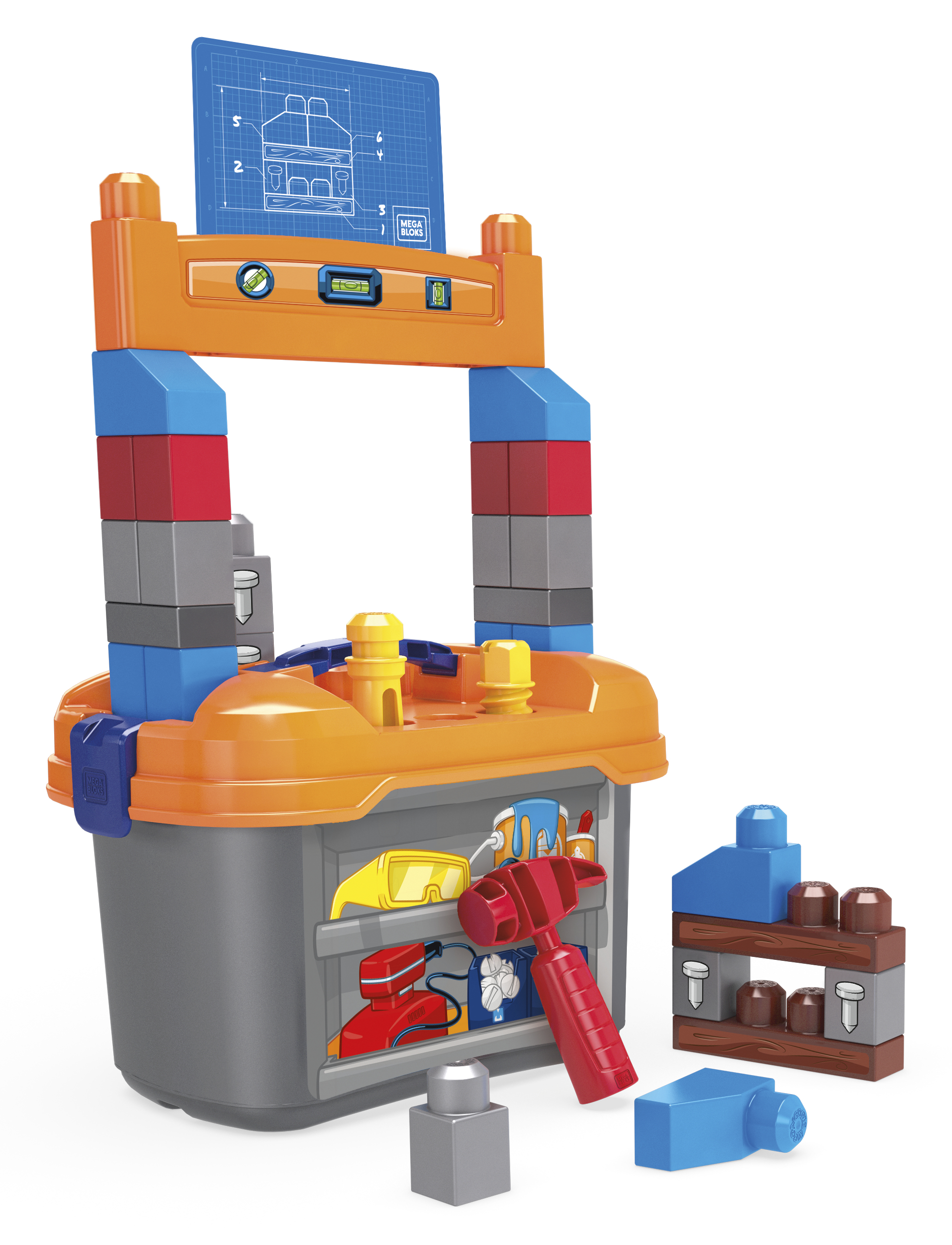 MEGA BLOKS Lil' Building Workbench