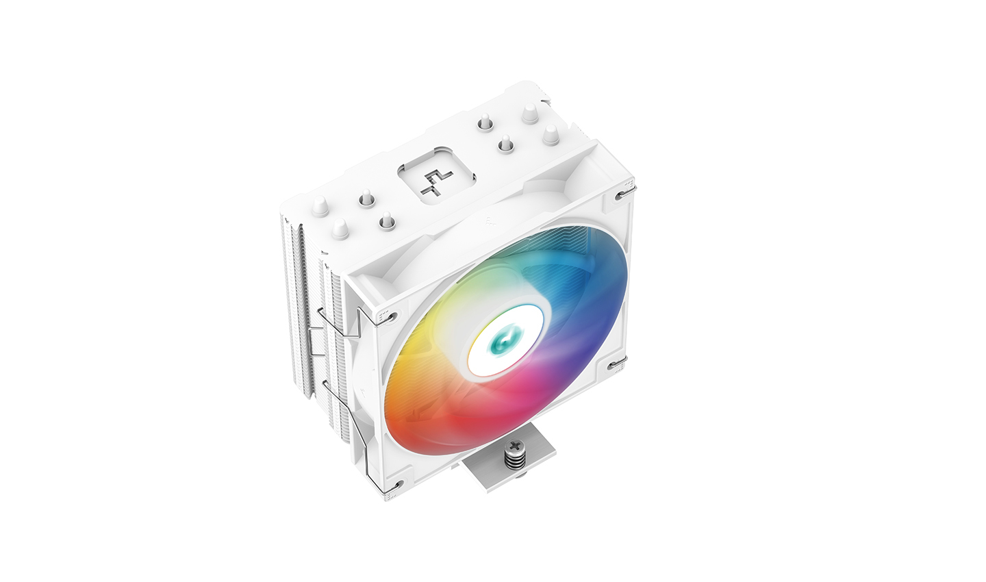Disipador Deepcool AG400 WH ARGB - 4-Pines - 2000 RPM - RGB - Blanco - R-AG400-WHANMC-G-2