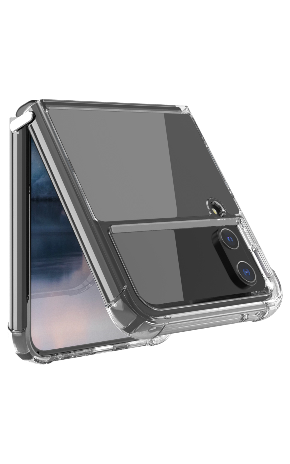 dbramante1928 Iceland Pro - Back cover for mobile phone - plastic - clear - for Samsung Galaxy Z Flip4