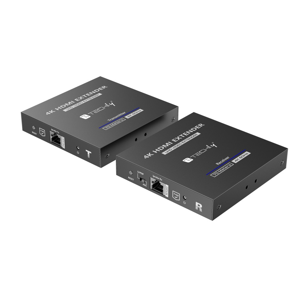 Techly IDATA-EXT-676 AV transmitter & receiver Black – image 7