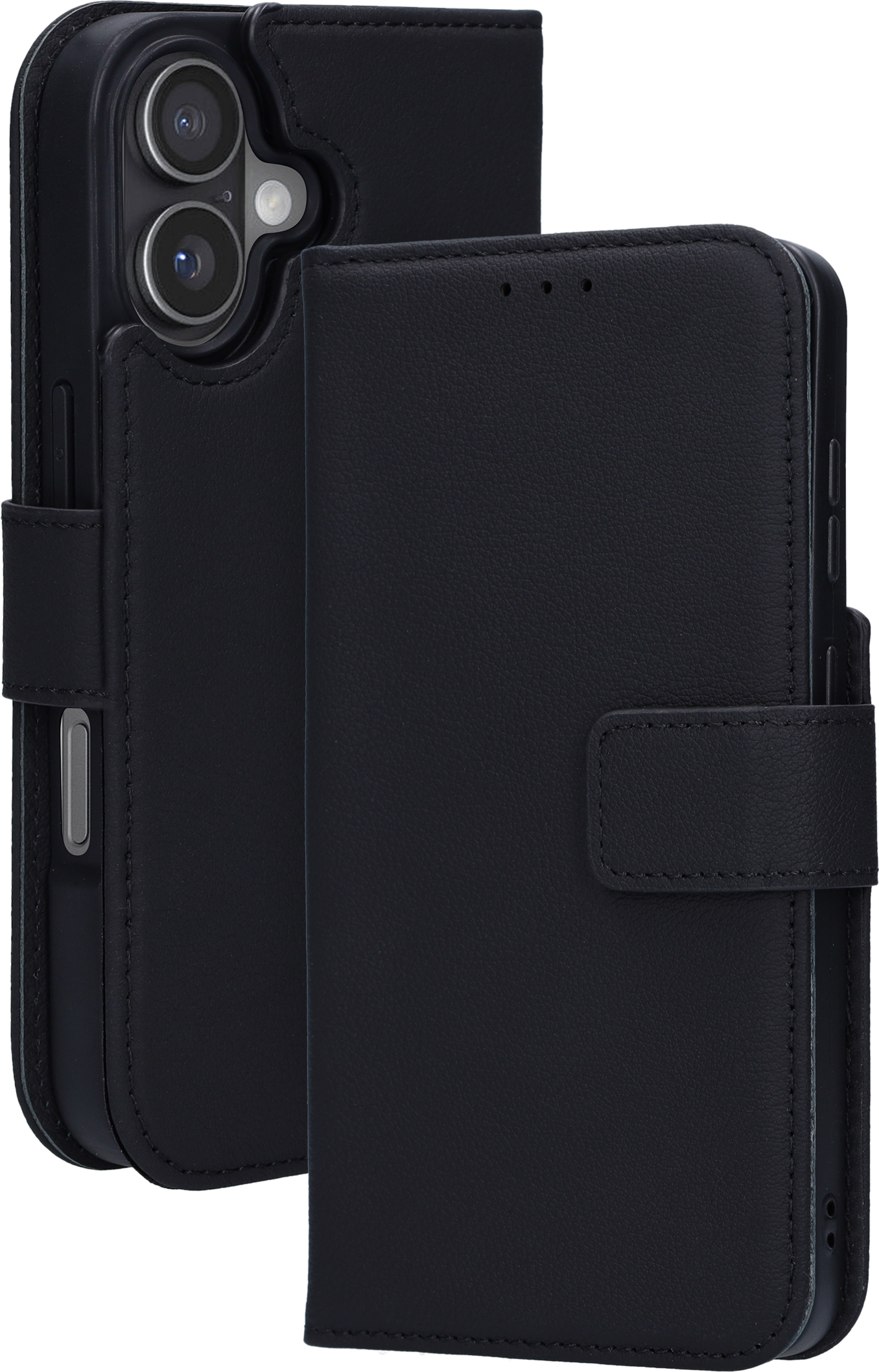 Mobiparts Leather 2 in 1 Wallet Case Apple iPhone 17 Black – image 2