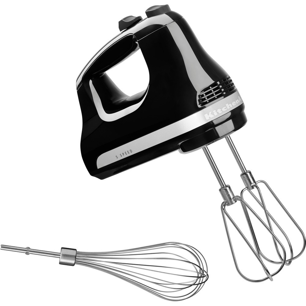 صورة خلاط يدوي KitchenAid 5KHM5110BOB، أسود، 85 واط، 220-240 فولت