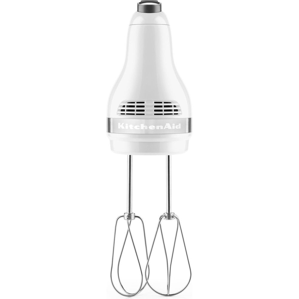 صورة خلاط يدوي KitchenAid 5KHM5110BWH - 85 واط، أبيض